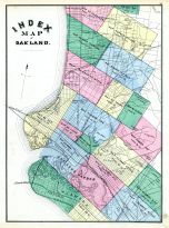 Index Map - Oakland, Alameda County 1878